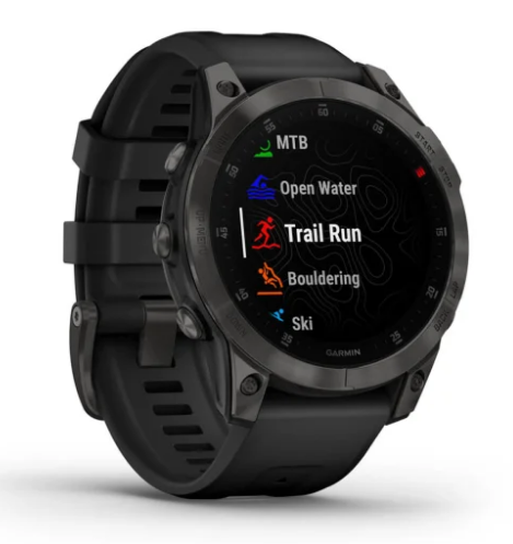 Garmin Premium Outdoor Smartwatch | Model Epix™ (Gen 2) – Sapphire Edition | Case Size 47mm | 1.3” AMOLED Display | 16-Day Battery Life | 10 ATM