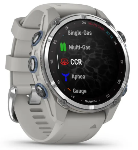 Garmin Dive Computer Smartwatch | Model Descent™ Mk3i | Case Size 43mm | AMOLED Display | 200m Dive Rating | Dive Mode Battery Up-To 30hr