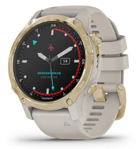 Garmin Dive Computer Smartwatch | Model Descent™ Mk2S | 43mm Case | Battery Up-To 7 Days | 100m Water Rating