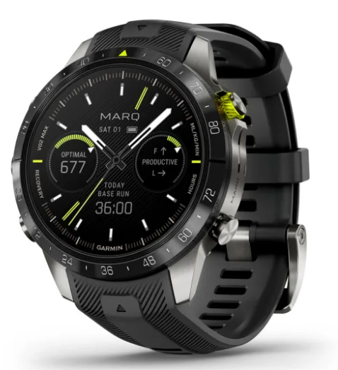 Garmin MARQ® Athlete (Gen 2) – Carbon Edition Case Size 46MM