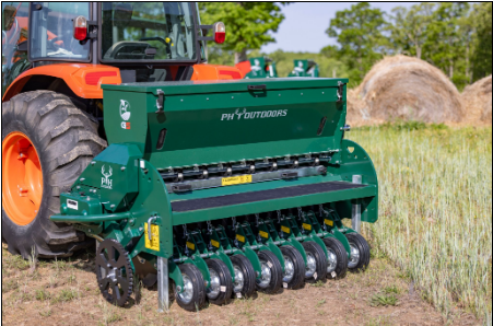PH Outdoors Genesis5 5’ No Till Drill | Model Genesis 5 | Width 60” | 40+ HP | For Tractors