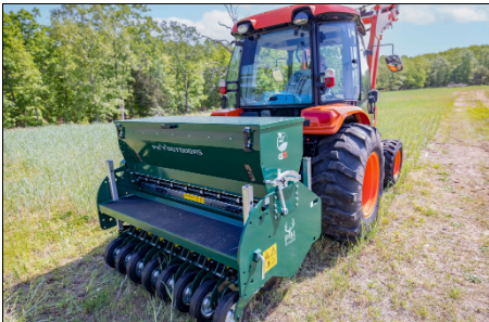 PH Outdoors Genesis5 5’ No Till Drill | Model Genesis 5 | Width 60” | 40+ HP | For Tractors