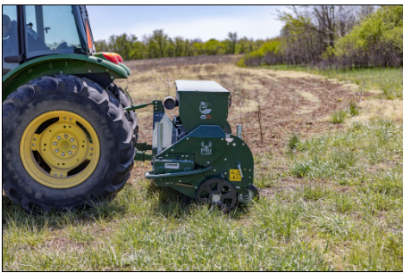 PH Outdoors G8 8' No Till Drill 3pt / Pull Type | Model G8 | Working Width 8' | 65 HP | For Tractor