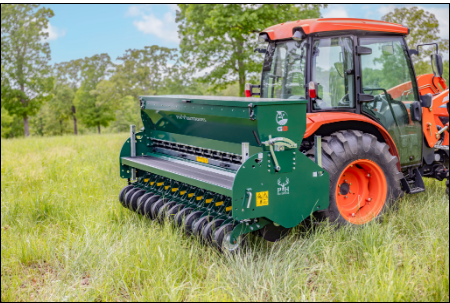 PH Outdoors G8 8' No Till Drill 3pt / Pull Type | Model G8 | Working Width 8' | 65 HP | For Tractor