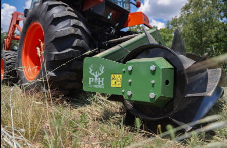PH Outdoors Goliath Series 4' 6’ 8’ & 10’ Heavy-Duty Rollers Crimper | Model Goliath 4, 6, 8, & 10 | Width 48", 72”, 96” & 126” | 30-50 HP | For Tractors