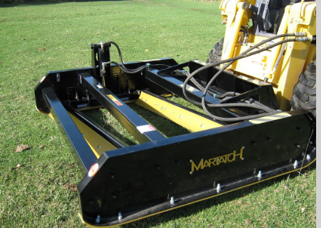 Martatch | Grader Leveler | Working Width 72", 84" | Hydraulic Depth Control | Hydraulic Flow 15 To 25 GPM | For Skid Steer