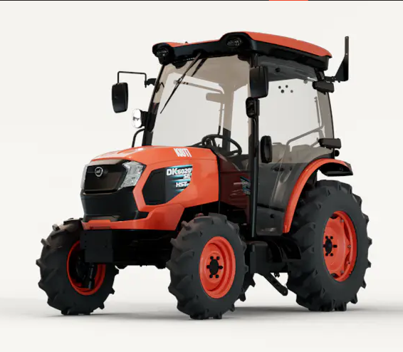 Kioti DK6020SEHB 60 HP 4WD Premium Tractor | 60HP Gross Power | 63" Width | Turf Tires & Hydrostatic Transmission