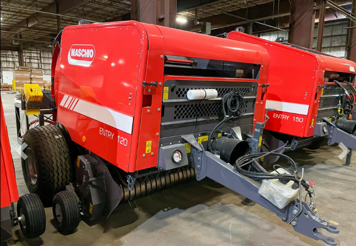 Maschio Entry 120 – Round Baler | 33 Rollers | 40 HP For Tractor