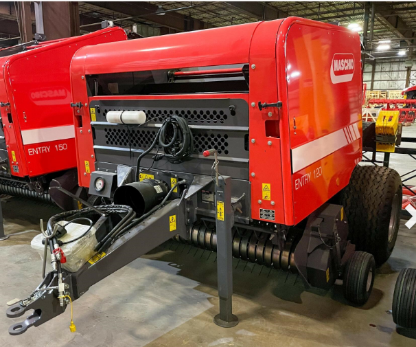 Maschio Entry 120 – Round Baler | 33 Rollers | 40 HP For Tractor