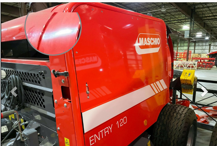 Maschio Entry 120 – Round Baler | 33 Rollers | 40 HP For Tractor