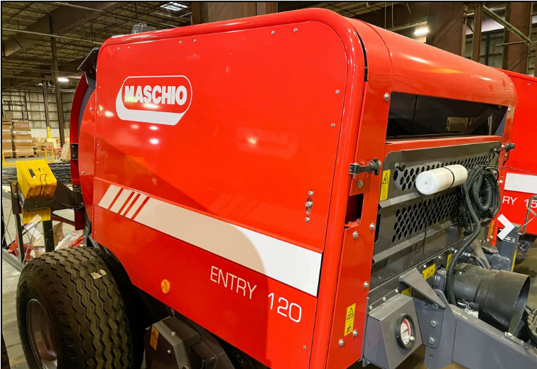 Maschio Entry 120 – Round Baler | 33 Rollers | 40 HP For Tractor