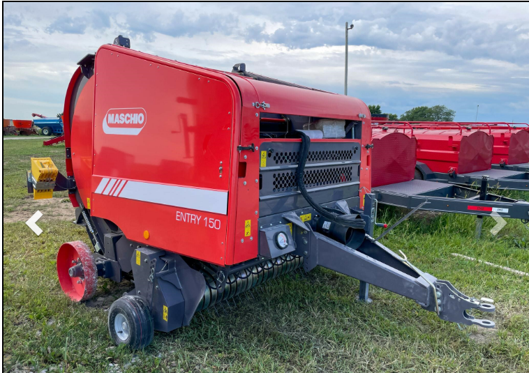 Maschio Entry 150 – Round Baler | 41 Rollers | 50 HP For Tractor