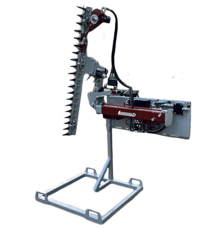 Agrishield Vine Trimmer | T3SS – Max Line (Single Sided) | Hedging Bar Sizes 42"-84" | Hydraulic Flow 8-16+ GPM | For Tractors & Skid Steers