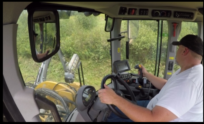 Forax Loader Mounted 22' Implement Boom Mulcher-Cutter | Reach 22 Feet | Weight 2800 Lbs | Cutting Width 72 Inches | For Loader