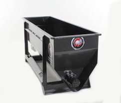 Danuser Auger Bucket W/HD Motor Discharge | Width 21.5" inches | Hydraulic Flow 12 GPM | For Skid Steers