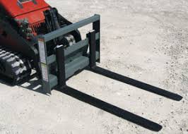 Worksaver Pallet Forks 42" Working Width for Mini Skid Steer
