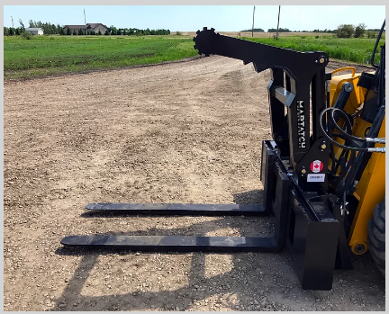 Martatch | Rig Mat Pallet Fork Grapple | Model MRMGF Series | Size 60" & 72" | Hydraulic Flow 8 To 15 GPM | For Skid Steers