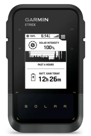 Garmin eTrex® Solar Solar Powered GPS Handheld Navigator