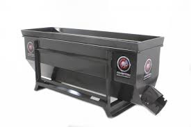 Danuser Auger Bucket W/HD Motor Discharge | Width 21.5" inches | Hydraulic Flow 12 GPM | For Skid Steers
