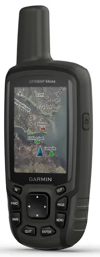 Garmin GPSMAP® 64csx Handheld GPS with Navigation Sensors and Camera