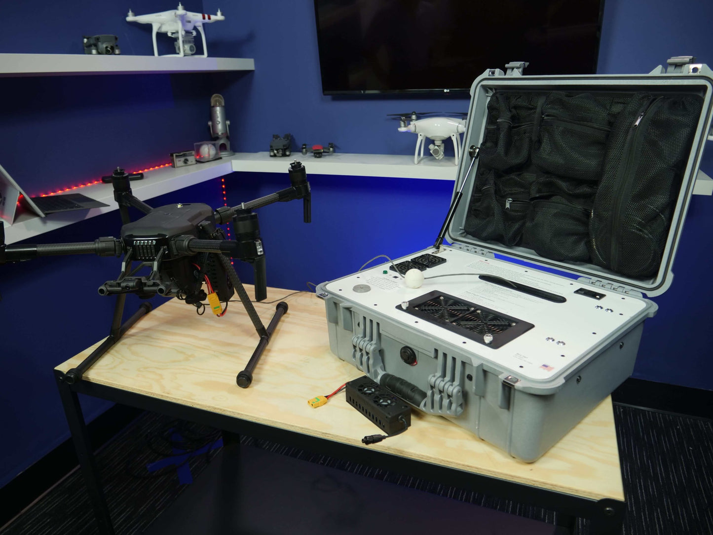 Blue Vigil RS1000 Power Drone Tether System