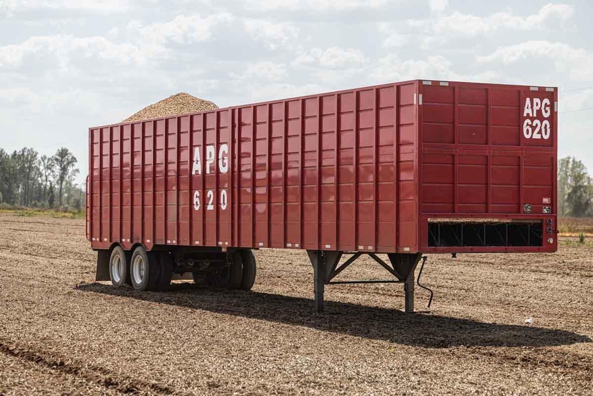 Harrell Ag | Drying Van | Model 45' & 48' Feet | Trailer Width 102" inches | HorsePower 100+ HP | For Tractors & Semi Trucks