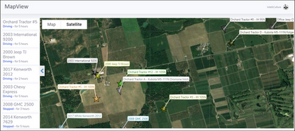 Intelliculture Equipment Tracking Systems Cropview Portal