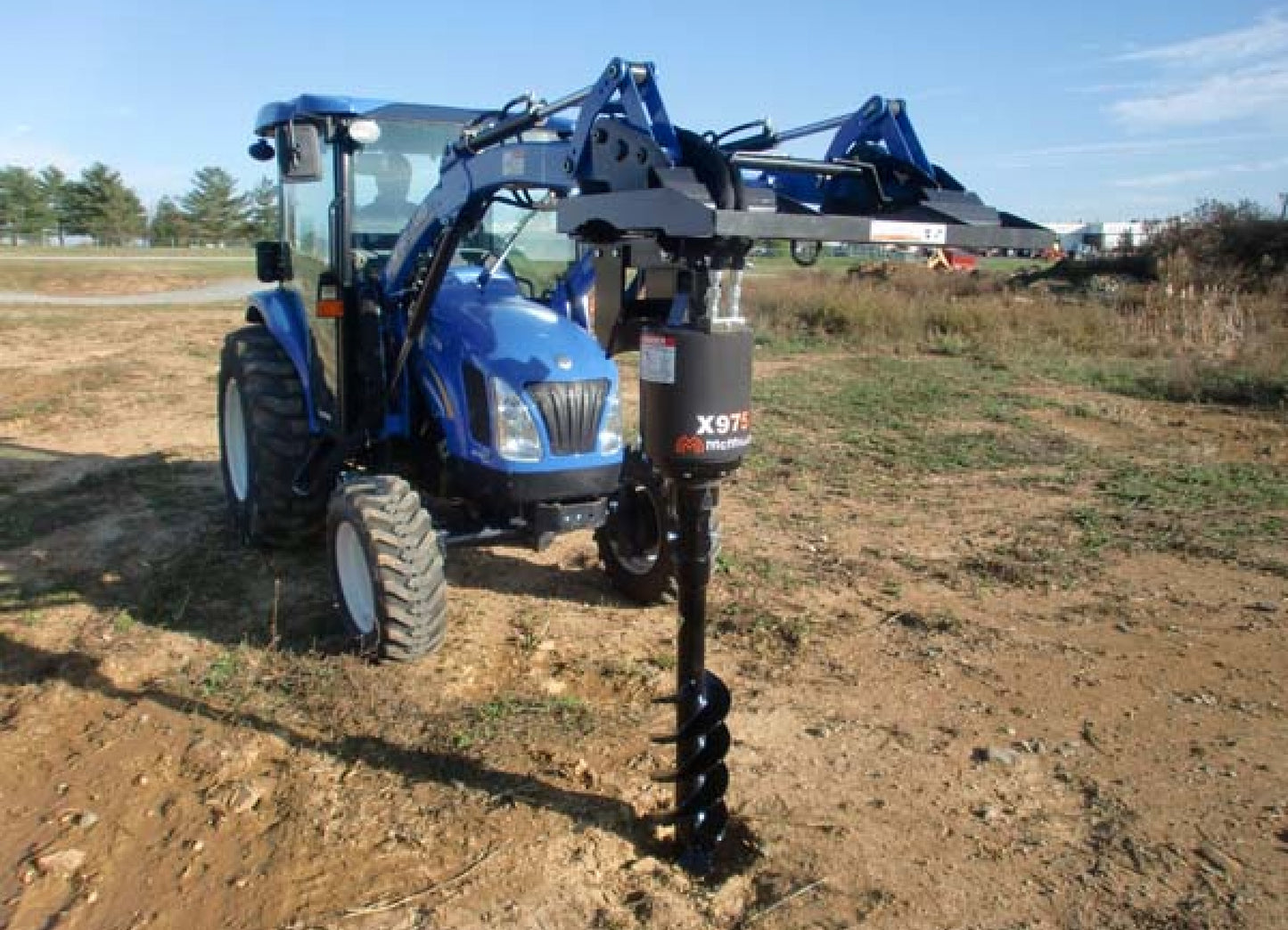 Paladin 30" Max Auger Drive 2" Hex | 6GPM-15GPM Machine Size | For Tractor