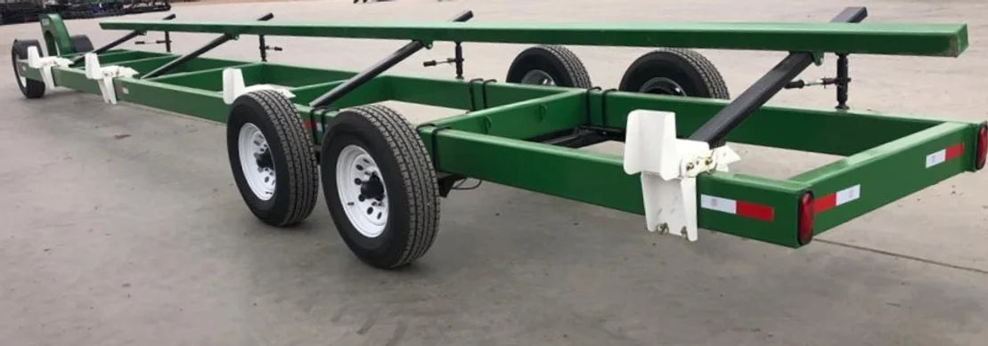 2024 Industrias America Header Trailer | Model 836R | Length 36' | 7000lb Torsion Axles | Pull Type