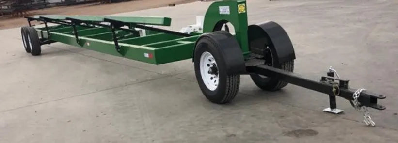2024 Industrias America Header Trailer | Model 836R | Length 36' | 7000lb Torsion Axles | Pull Type