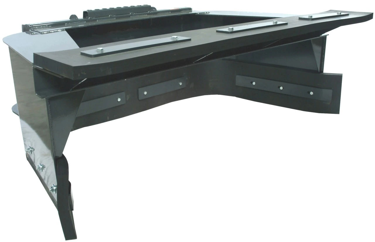 Martatch | Manure Scraper Box Blade | Model MFSS Series | Width 60" To 96" | With Back Drag | Hydraulic Flow 15 To 25 GPM | For Skid Steers