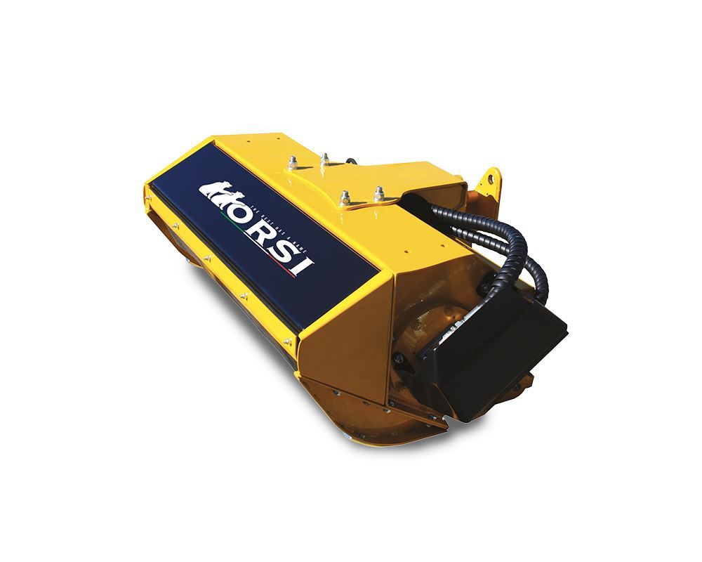 ORSI 3-Point Boom Mower | River Compact Series | Cutting Width 35.5" To 58" inches | Horsepower 35-65 HP | For Tractors