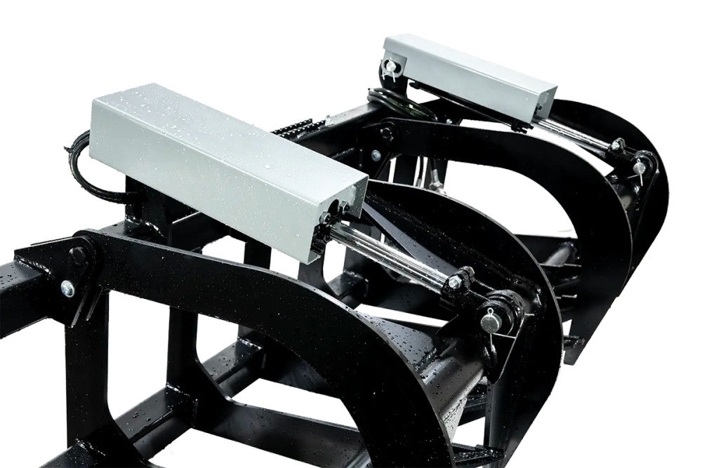Express Steel | Brush Grapple | Model 66" Two-Cylinder | SKU ES20020 | Open Height 31" Front and 36" Center | Hydraulic Flow 10 To 20 GPM | For Skid Steers