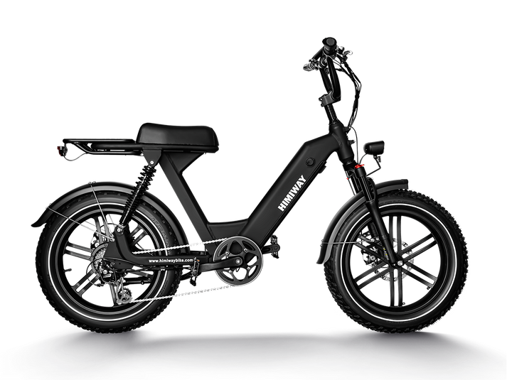 Himiway Moped-Style Electric Bike | Model Escape Pro | Length 69" | Battery 48V 17.5Ah | Range 50 Miles | 750W Hub Motor