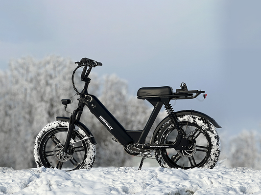 Himiway Moped-Style Electric Bike | Model Escape Pro | Length 69" | Battery 48V 17.5Ah | Range 50 Miles | 750W Hub Motor