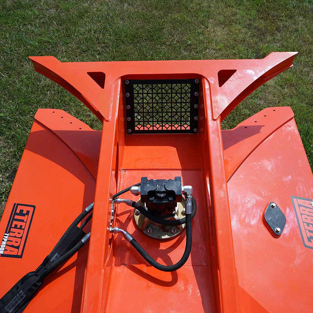 Eterra Attachments Brush Cutter Mower | Model Typhoon Clearing | Model 60" & 74" | Range 12-45 GPM | Cut Width 60" To 74" Inches | For Skid Steers