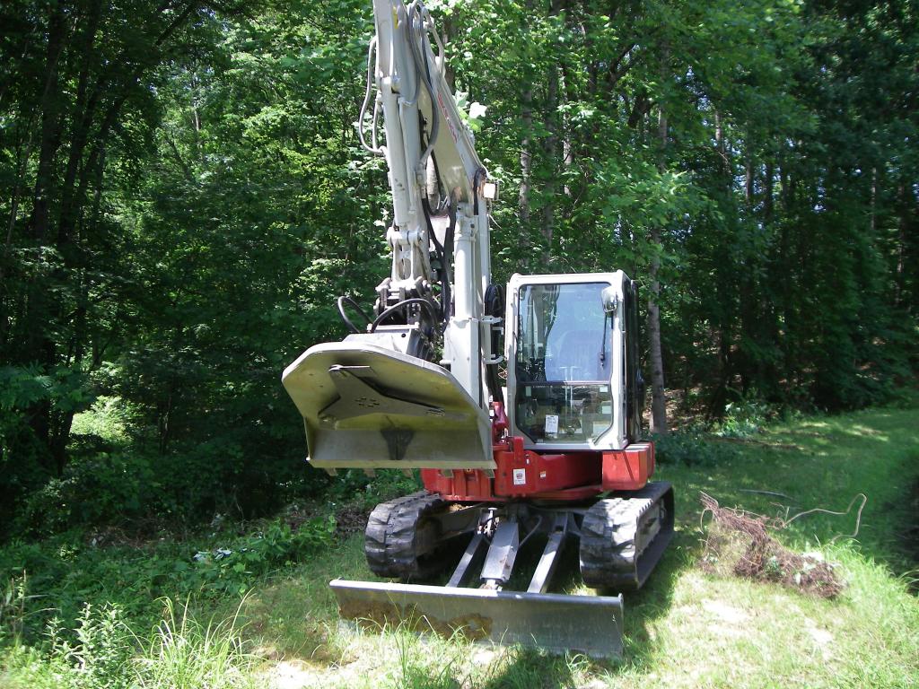 IS Attachments Brush Cutter 13 GPM-39 GPM | Width 36" to 60" | 7,000–14,000 lb | For Excavator