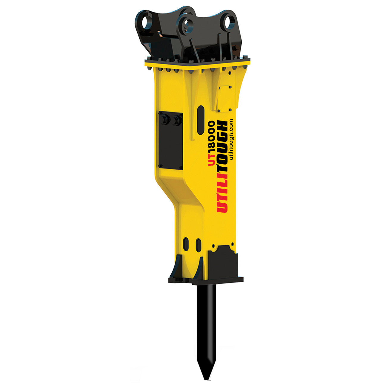 Utilitough Excavator Whisper Series | UT Series | Energy Class 225-11000 ft-lb | Machine Size 1.2-40 Tons | For Excavators