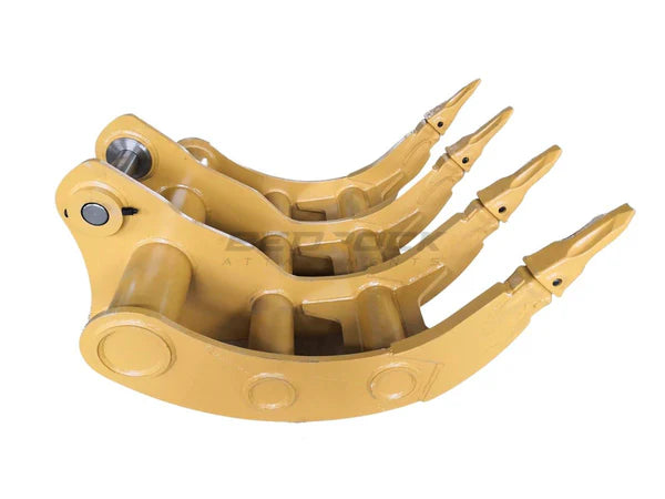 Bedrock Attachments Rake | Model EK-B48 | Width 41" | Pin Size 80mm | Weight 730kg | For Excavator