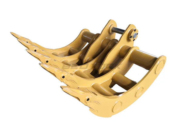Bedrock Attachments Rake | Model EK-B60 | Width 41in | Pin Size 80mm | Weight 930kg | For Excavator