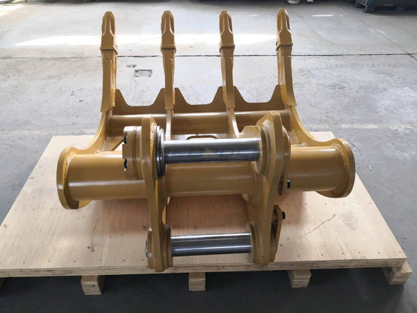 Bedrock Attachments Rake | Model EK-CB48 | Width 44in | Pin Size 90mm | Weight 830kg | CB Linkage | For Excavator
