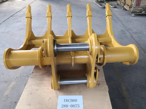 Bedrock Attachment Rake | Model EK-CB60 | Width 44" | Pin Size 90mm | Weight 990kg | CB Linkage | For Excavator