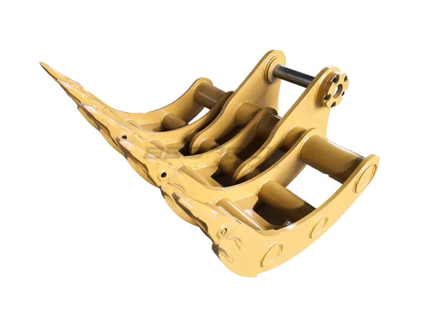 Bedrock Attachments Rake | Model EK-DB60 | Width 42in | DB Linkage | Weight 1090kg | For Excavator