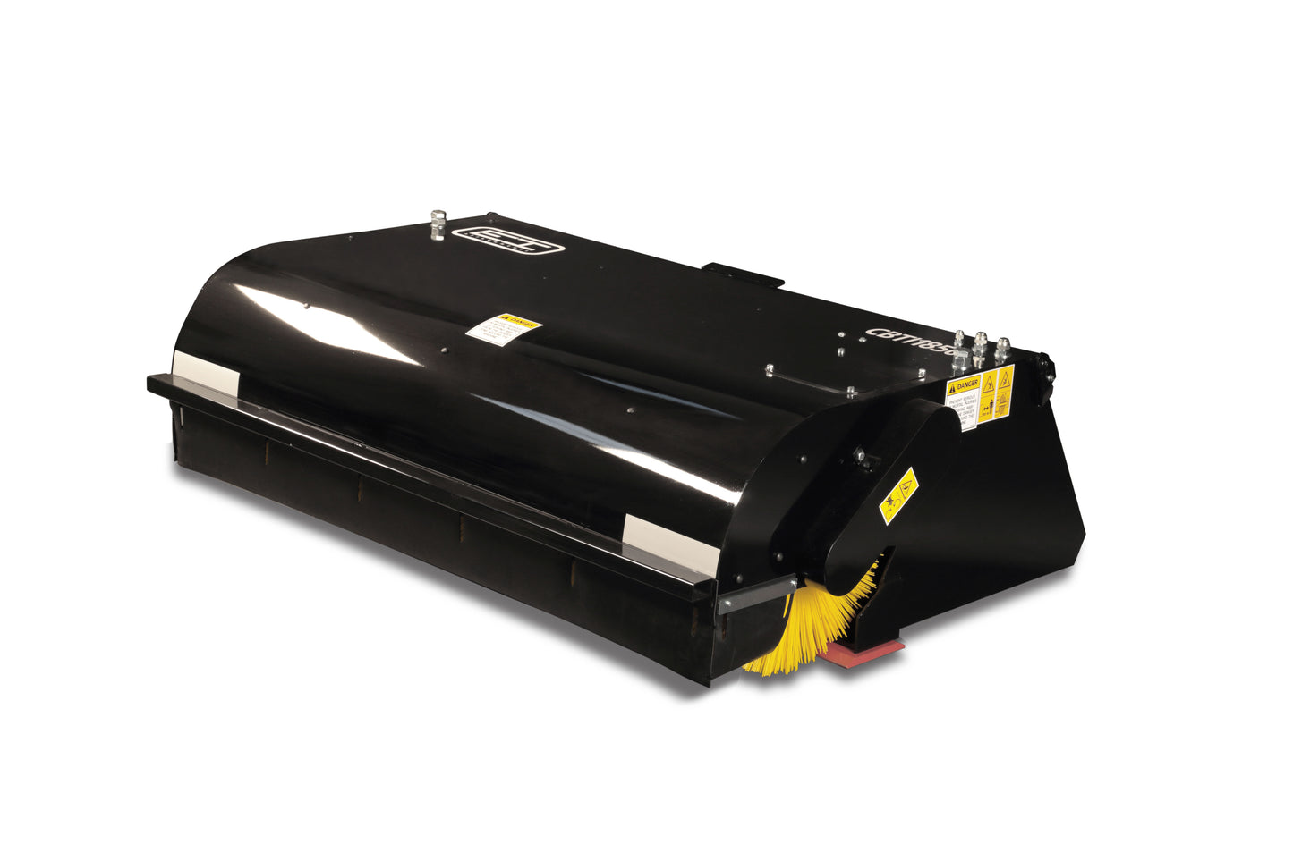 EI Attachments 72" & 84" Bucket Broom Chain Drive Motor | Hydraulic Flow 15‑30 GPM | for Skid Steer