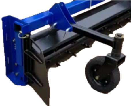 MTW Direct Drive Power Rake | Hydraulic Series | Sizes 48" to 72" | Mini & Universal Mount | Fixed, Manual, & Hydraulic Angle | 6" Rotor Size | For Skid Steers & Mini Loaders