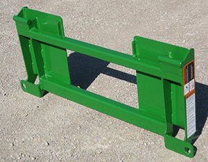 Worksaver| John Deere Loader to Skid Steer & Euro/Global Adapter Brackets | Model 831875–835205 | Lift Capacity 1,200 to 5,500 lbs | Horsepower 45 To 100 HP | For Tractors