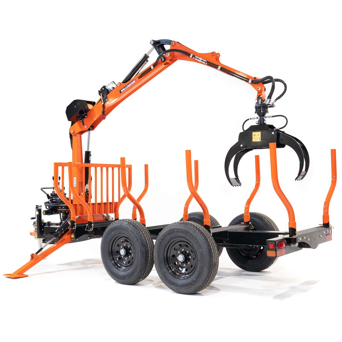 Wallenstein | Log Loader | Models LXT-95 & LXT-115 | Bed Length 96" To 132" | Horsepower 6.5 To 10 HP | For Tractors