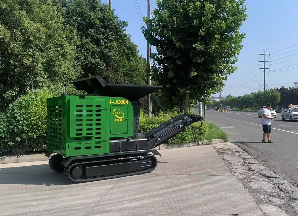 Upsen Portable Track Mobile Jaw Crusher | Model U-JC604 | Hopper Size 1650 × 1300 mm | Yanmar Engine 55 HP
