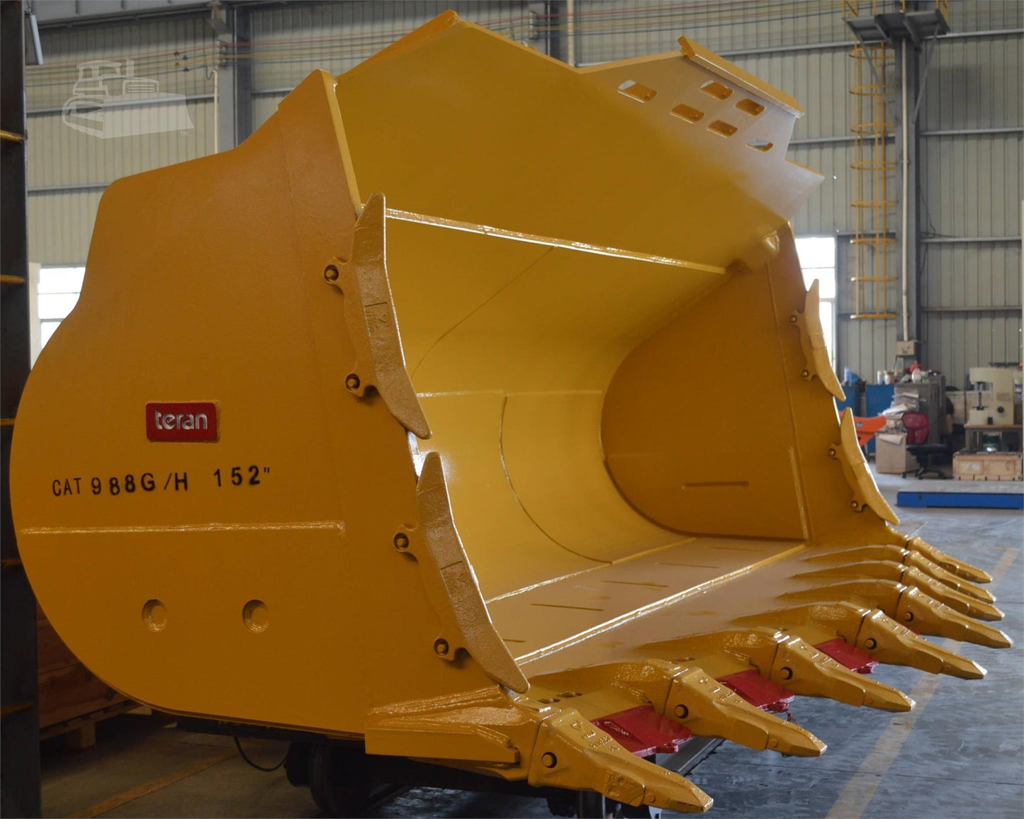 Teran BKT988G/H Bucket – Straight Edge Loader With BOCE (7.60M3), Excavator Attach