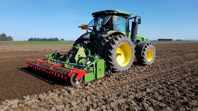 Celli Stone Burier / Bed Former | Model Lothar DD | 11'.5"-15'.19" Working Width | Up to 280 HP | For Tractor